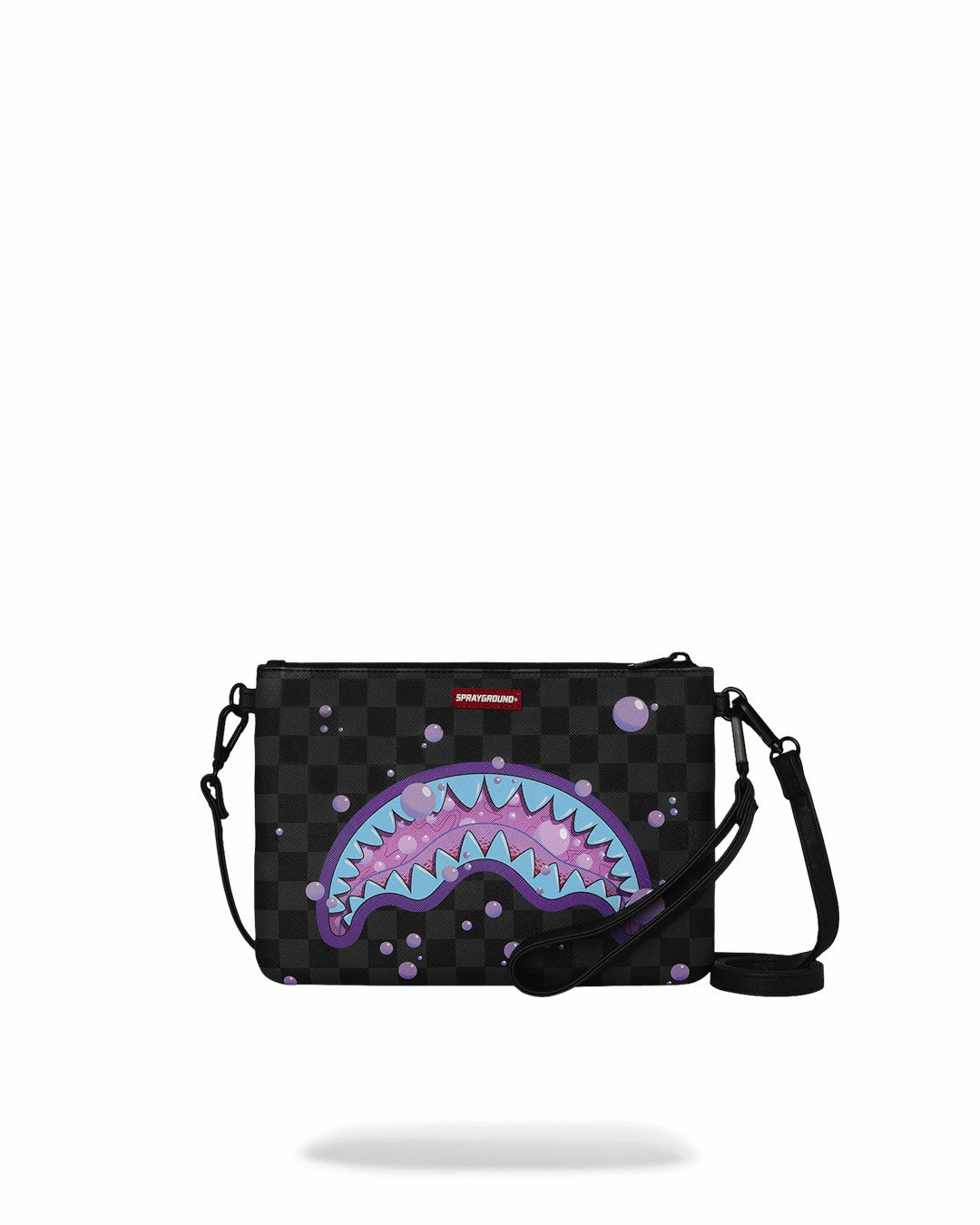 Sprayground - PURPLE SLIME SHARK CROSSOVER CLUTCH