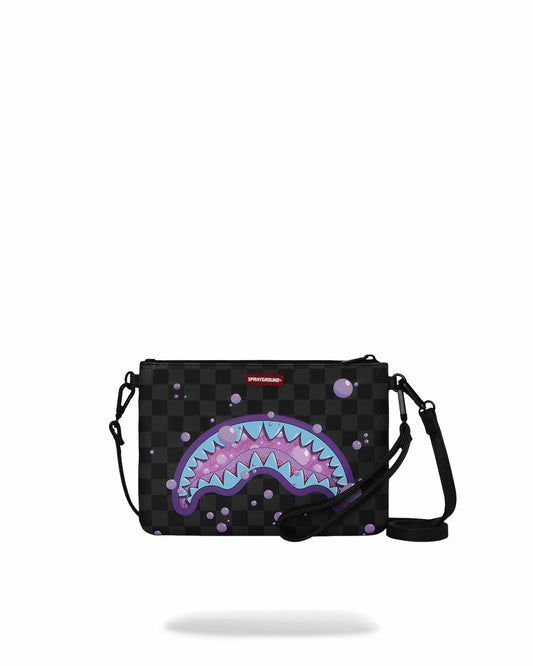 Sprayground - PURPLE SLIME SHARK CROSSOVER CLUTCH