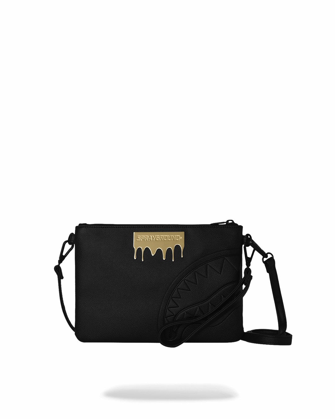 Sprayground - GOLD BRICK DRIP CROSSOVER CLUTCH