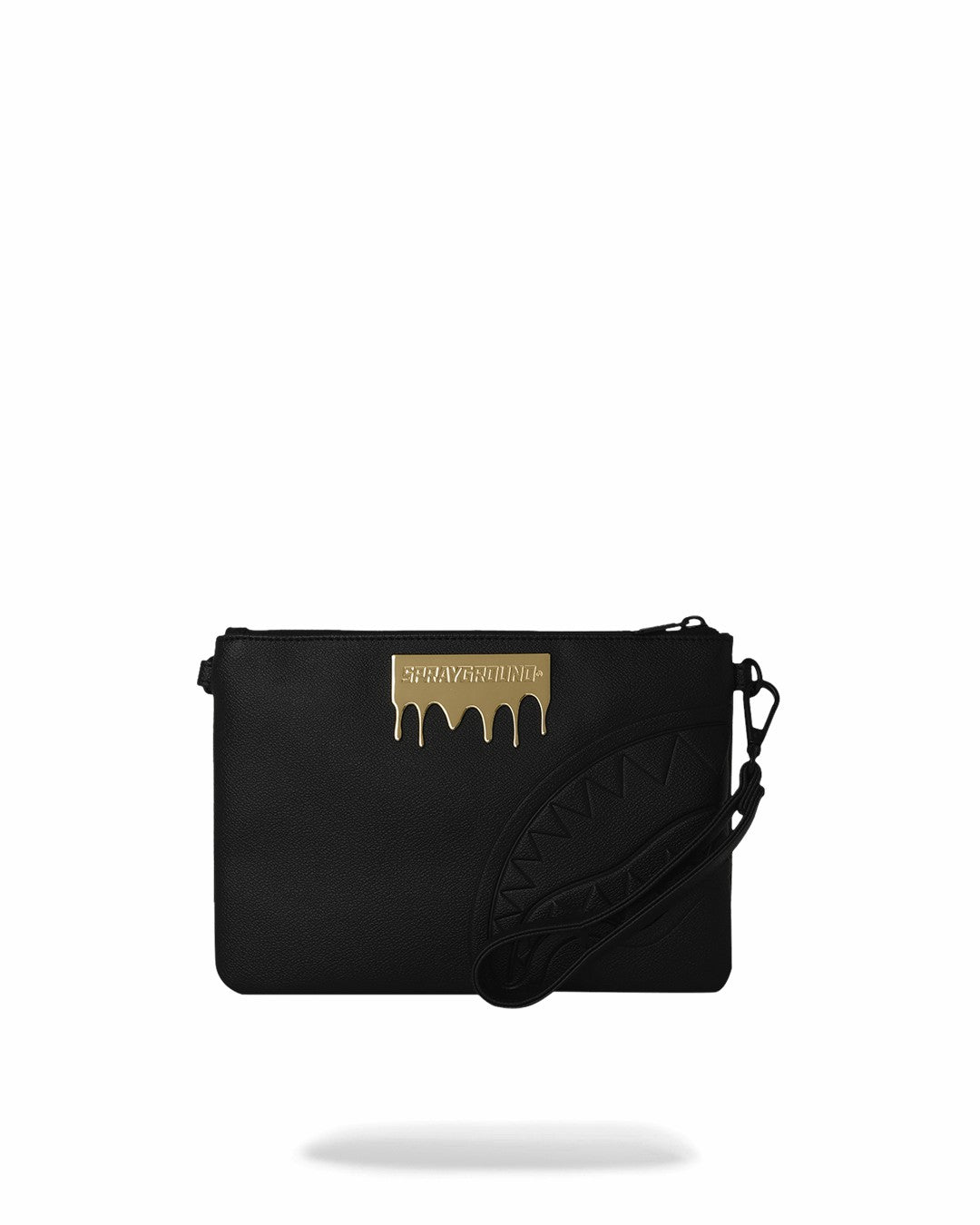 Sprayground - GOLD BRICK DRIP CROSSOVER CLUTCH