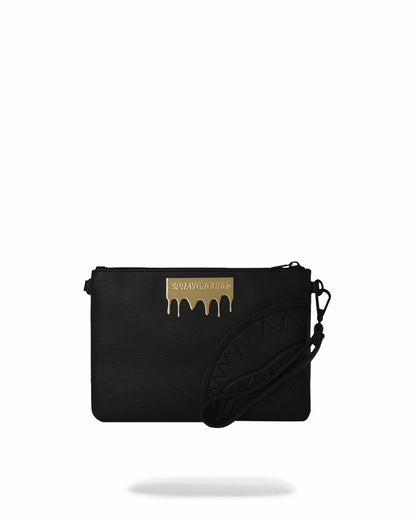 Sprayground - GOLD BRICK DRIP CROSSOVER CLUTCH