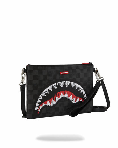 Sprayground - MIDNIGHT SHADOW CROSSOVER CLUTCH