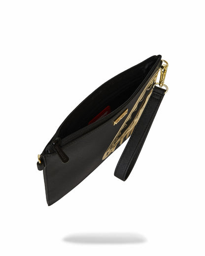 Sprayground - GOLDHEART SHARK DRIP CROSSOVER CLUTCH
