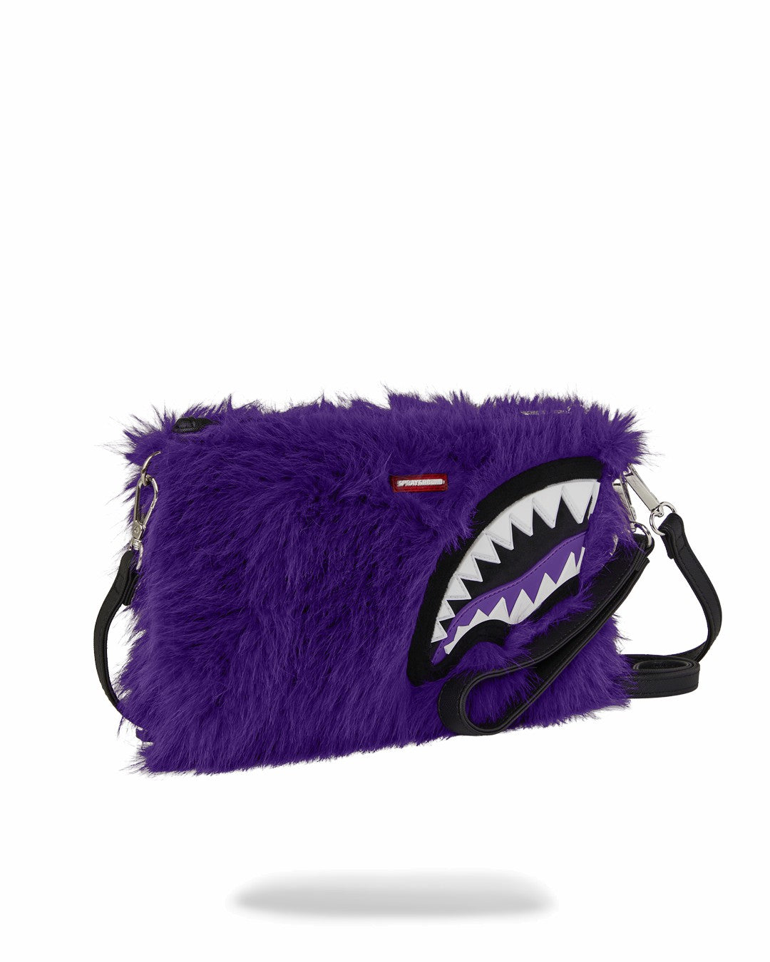 Sprayground - FURZILLA SHARK (PURP) CROSSOVER CLUTCH