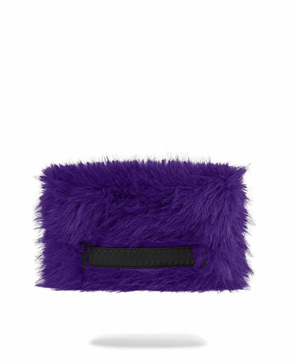 Sprayground - FURZILLA SHARK (PURP) CROSSOVER CLUTCH
