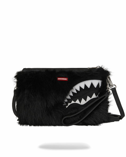 Sprayground - FURZILLA SHARK (NIGHT) CROSSOVER CLUTCH