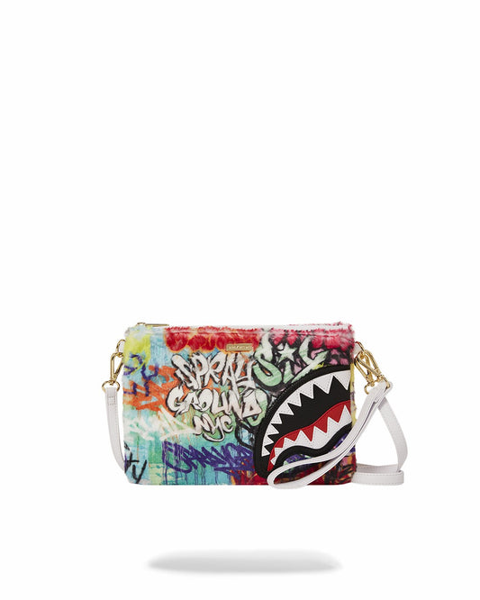 Sprayground - LE MONDE DES GRAFFITIS CROSSOVER CLUTCH