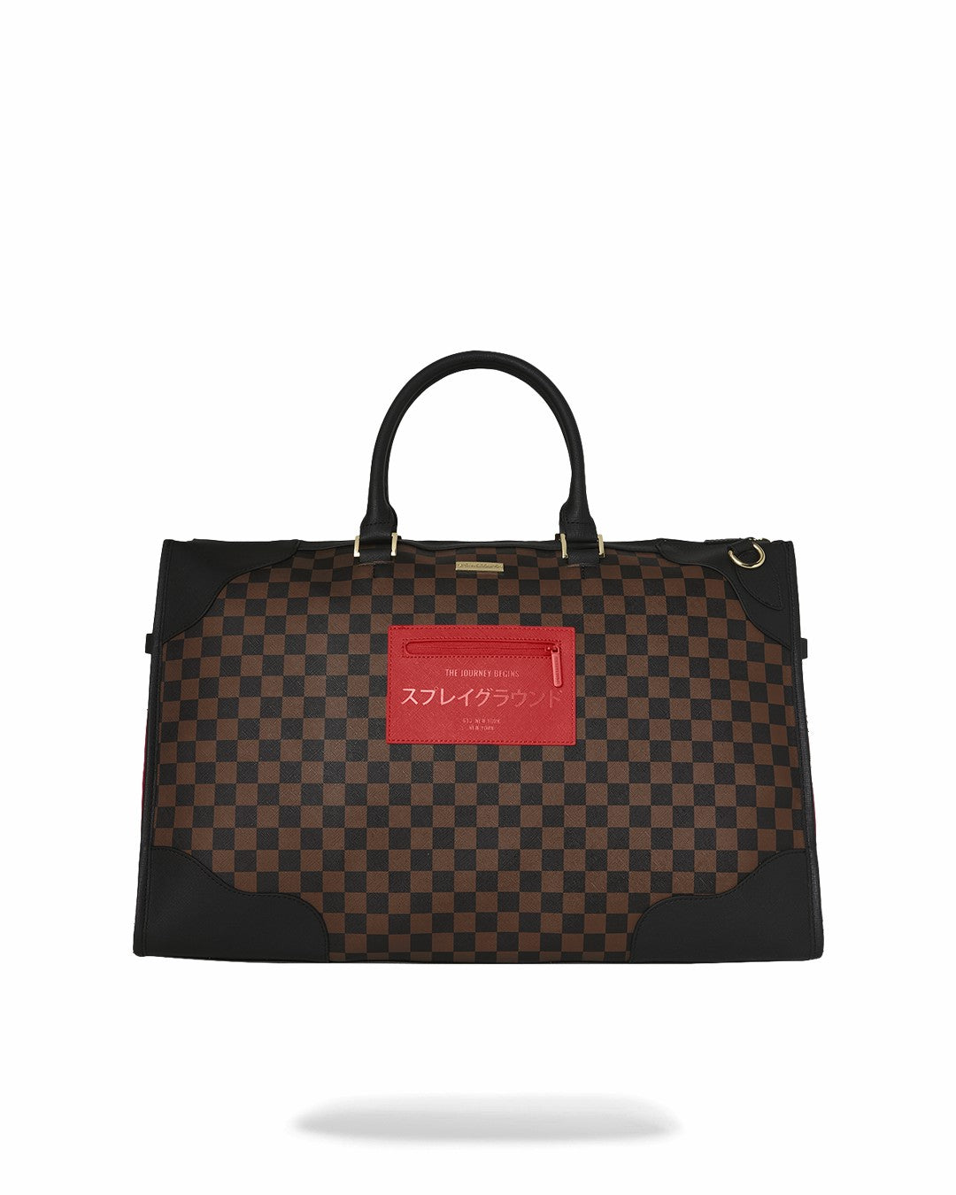Sprayground - KATANA CHECK BOSS PYRAMID DUFFLE