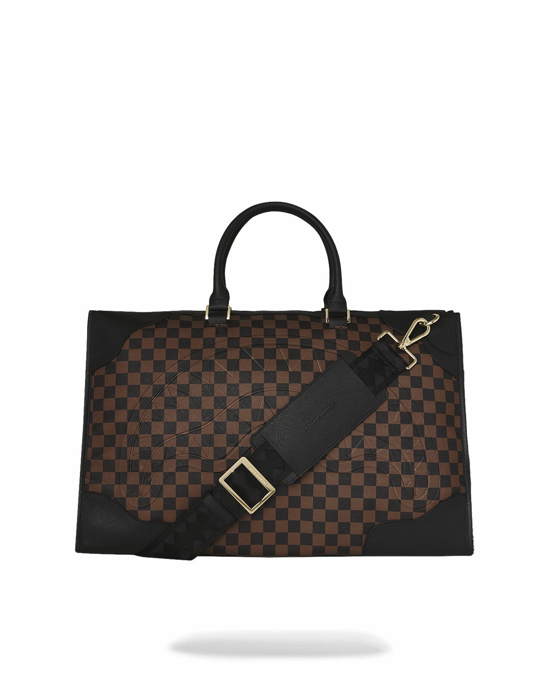 Sprayground - KATANA CHECK BOSS PYRAMID DUFFLE