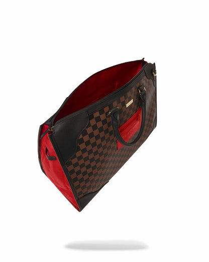 Sprayground - KATANA CHECK BOSS PYRAMID DUFFLE
