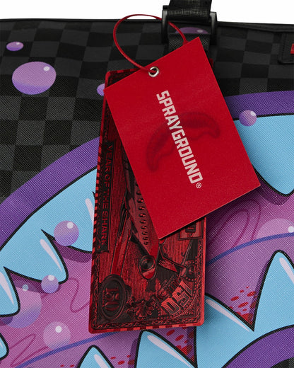 Sprayground - PURPLE SLIME SHARK DUFFLE