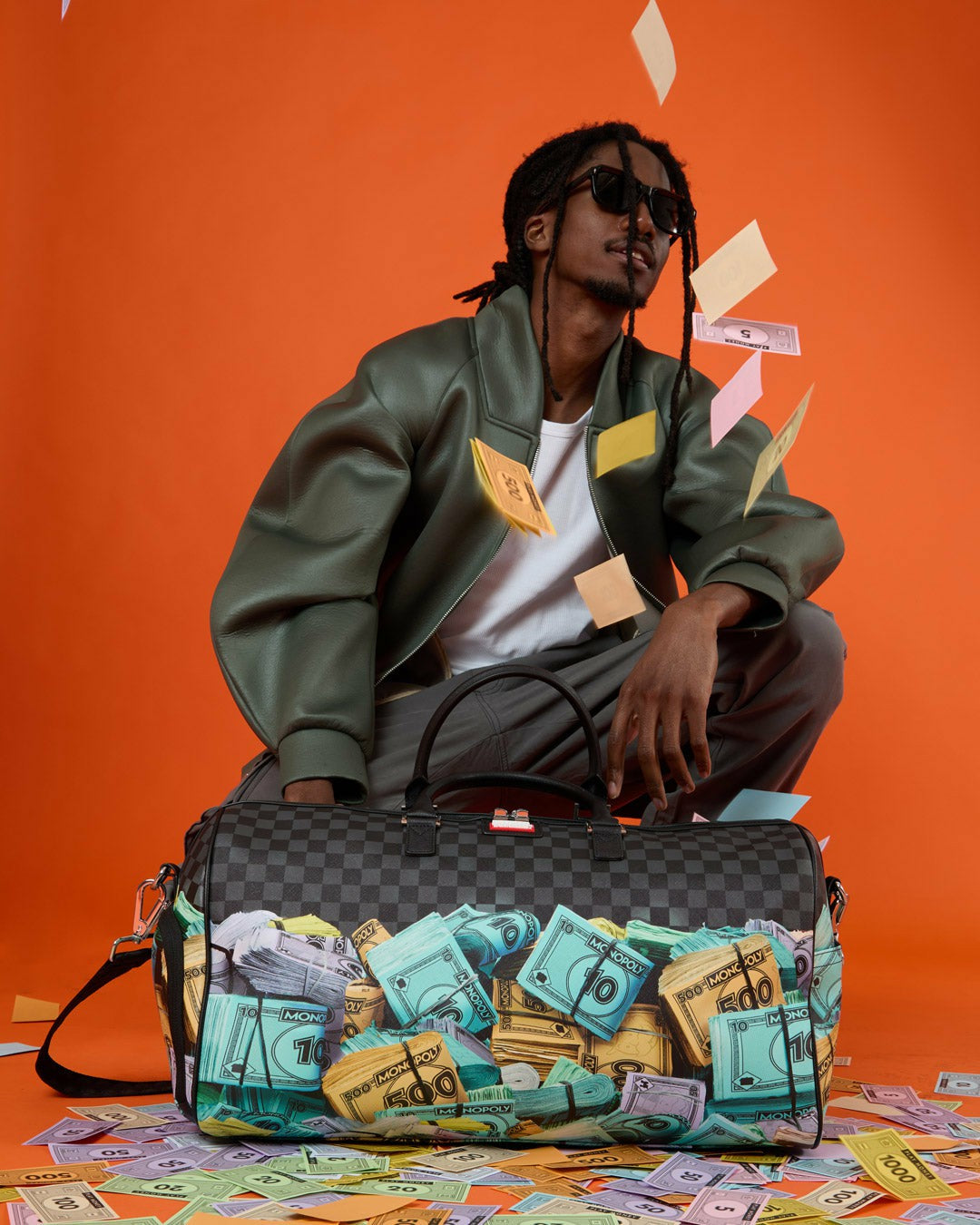 Sprayground - MONOPOLY STACK UP DUFFLE