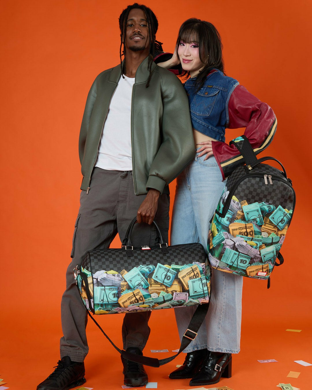 Sprayground - MONOPOLY STACK UP DUFFLE