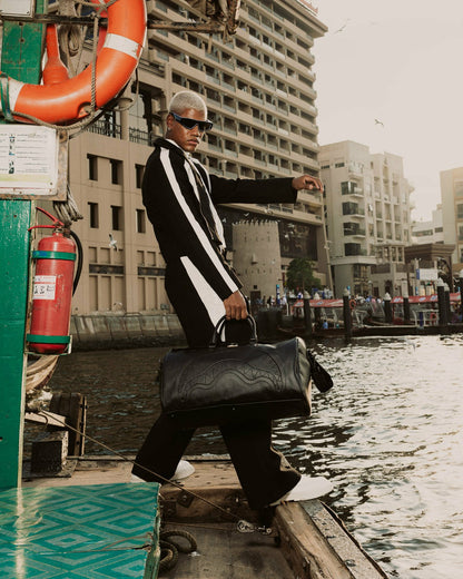 Sprayground - GOLD BRICK DRIP DUFFLE