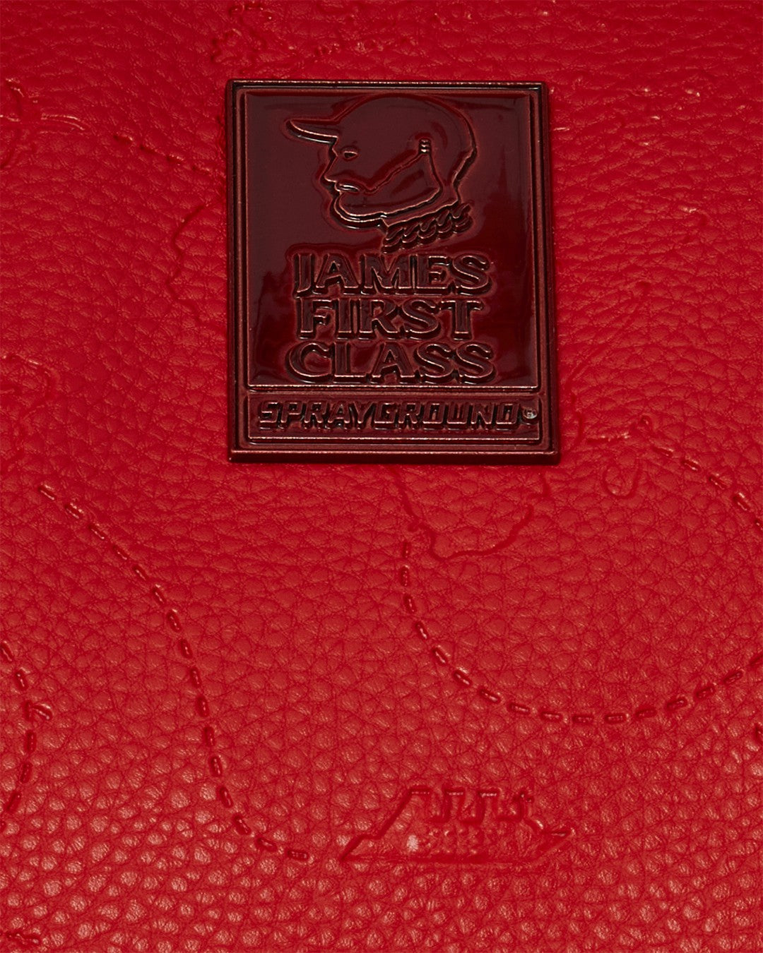 Sprayground - JAMES FIRST CLASS RUBY RED PYRAMID LARGE DUFFLE