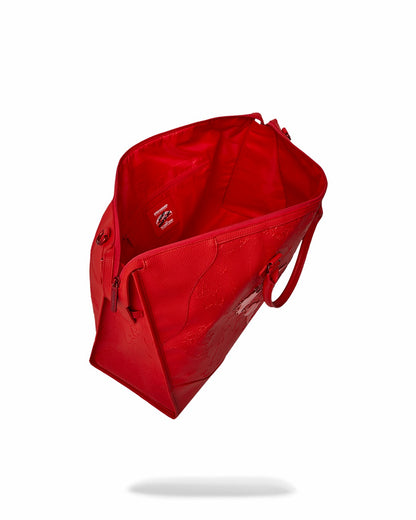 Sprayground - JAMES FIRST CLASS RUBY RED PYRAMID LARGE DUFFLE
