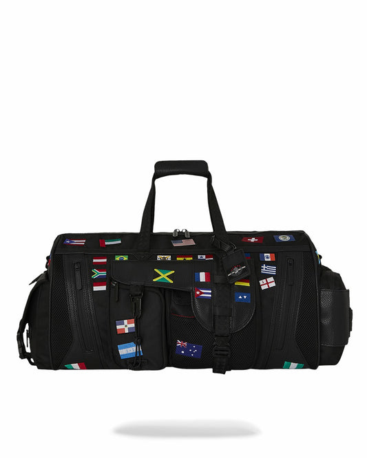 Sprayground - JAMES FIRST CLASS GLOBAL FLAGS SPECIAL OPS DUFFLE