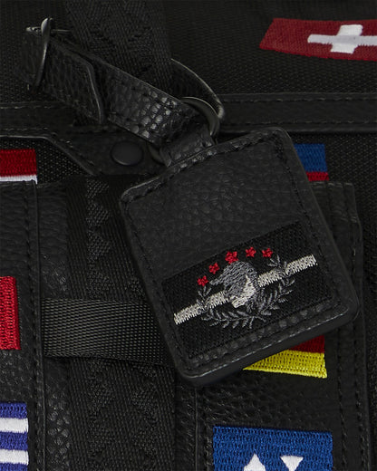 Sprayground - JAMES FIRST CLASS GLOBAL FLAGS SPECIAL OPS DUFFLE