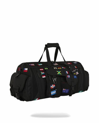 Sprayground - JAMES FIRST CLASS GLOBAL FLAGS SPECIAL OPS DUFFLE