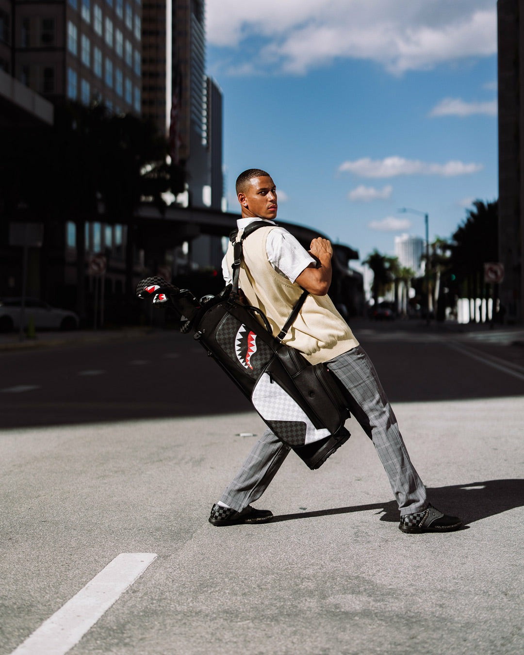 Sprayground - TRIPLE DECKER HEIR TO THE THRONE PRO GOLF BAG