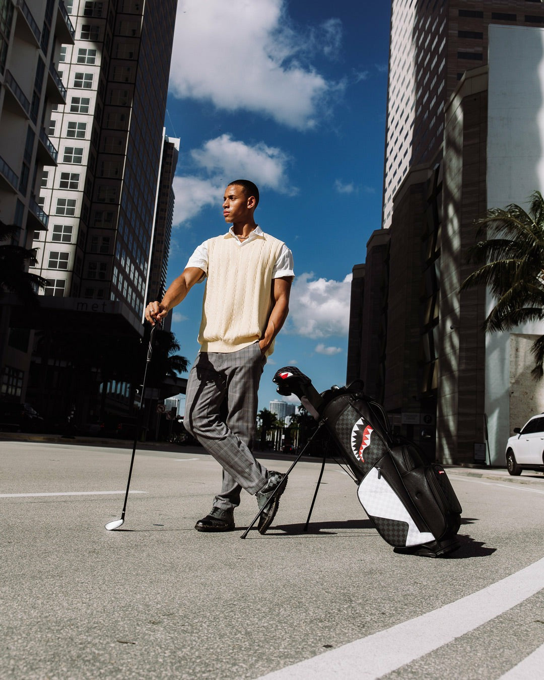 Sprayground - TRIPLE DECKER HEIR TO THE THRONE PRO GOLF BAG