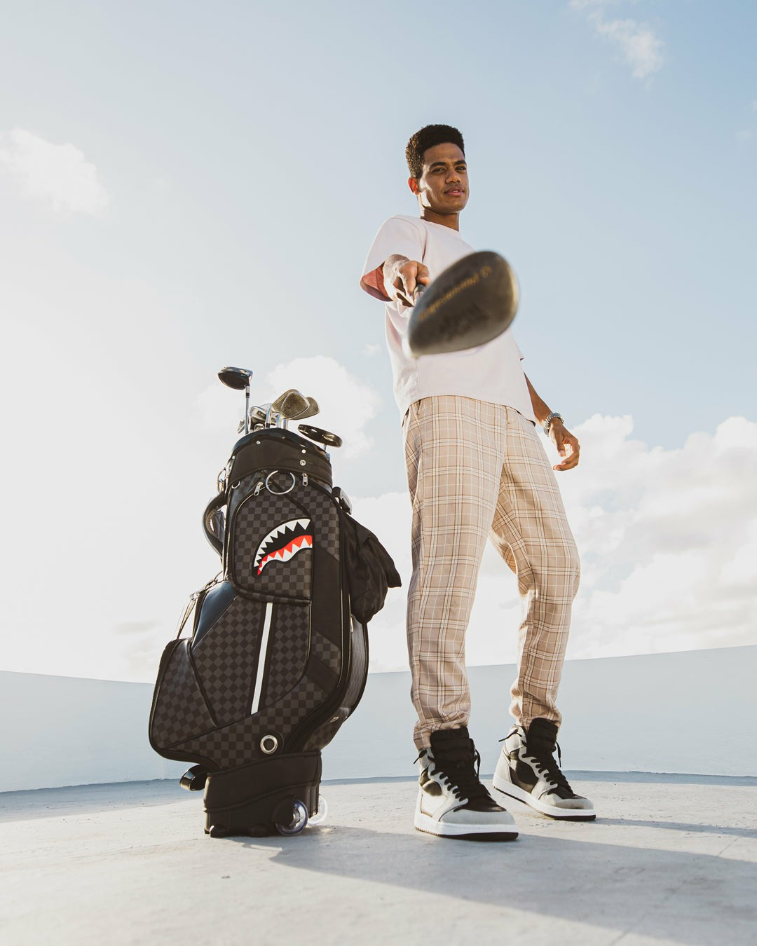 Sprayground - HENNY AIIR TO THE THRONE PRO GOLF BAG
