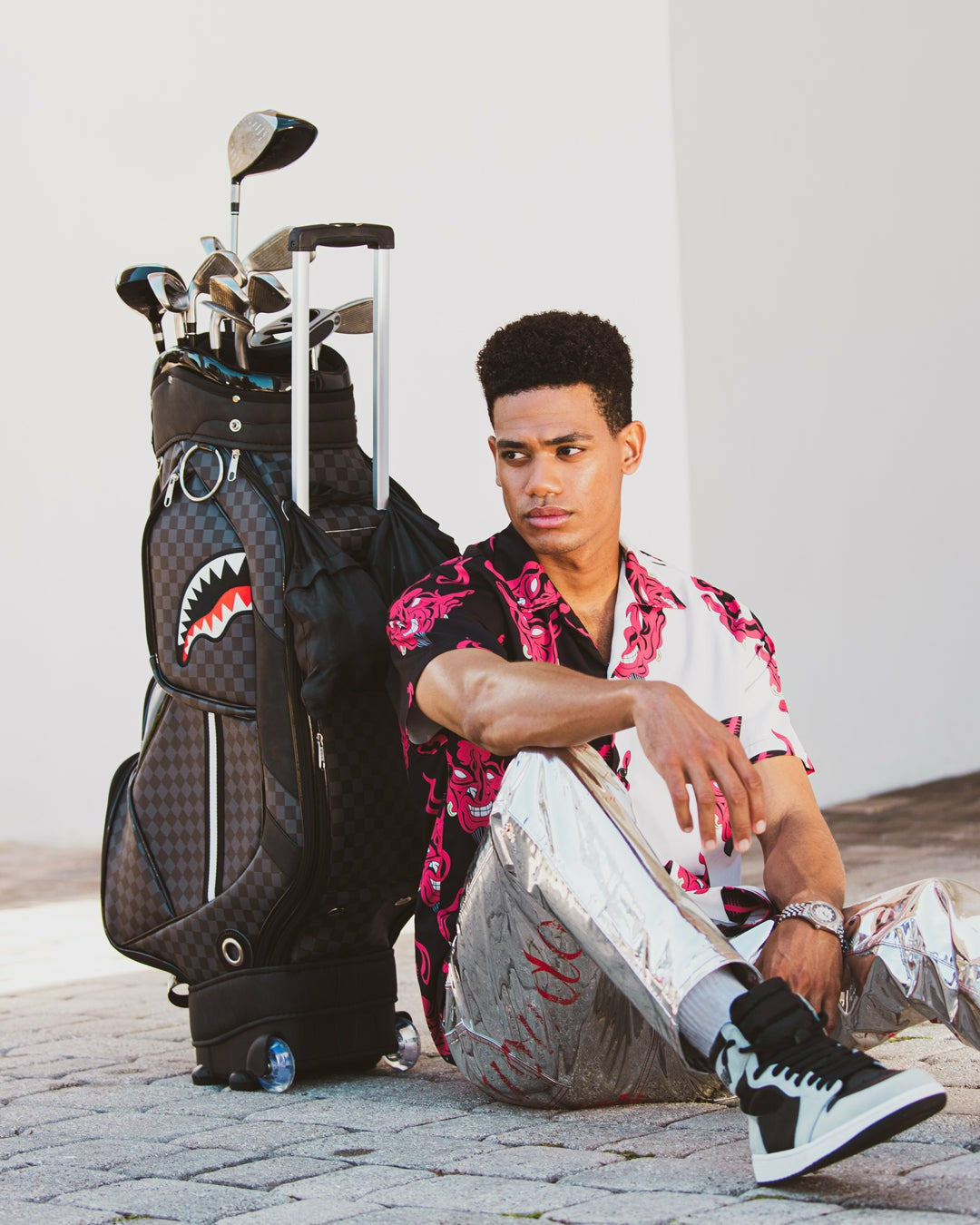 Sprayground - HENNY AIIR TO THE THRONE PRO GOLF BAG