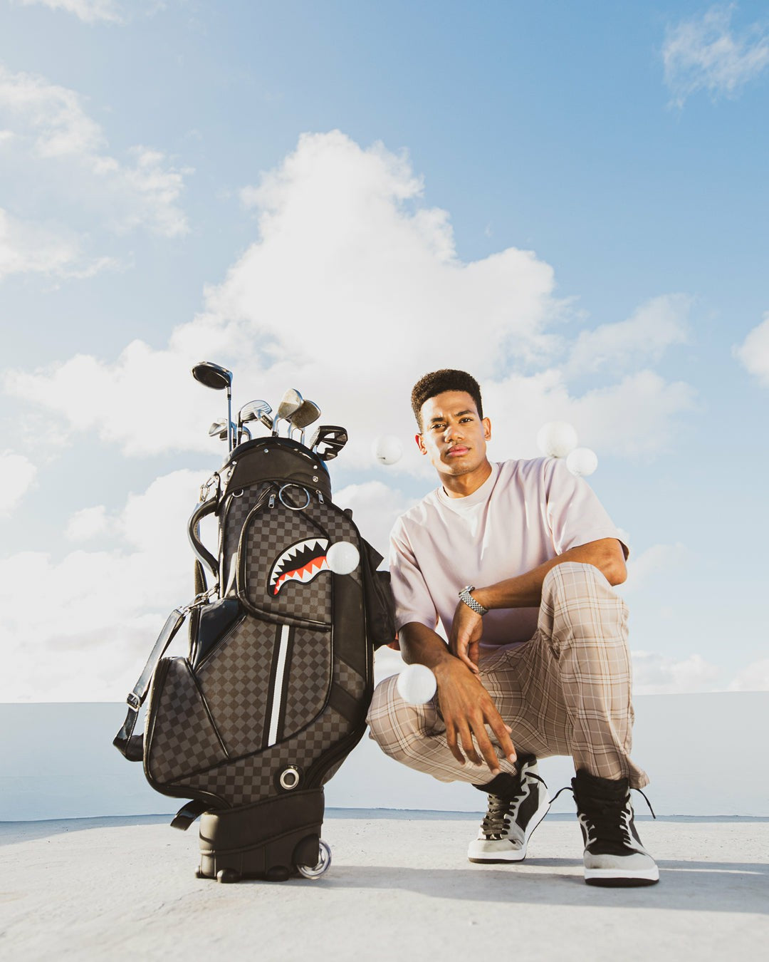 Sprayground - HENNY AIIR TO THE THRONE PRO GOLF BAG