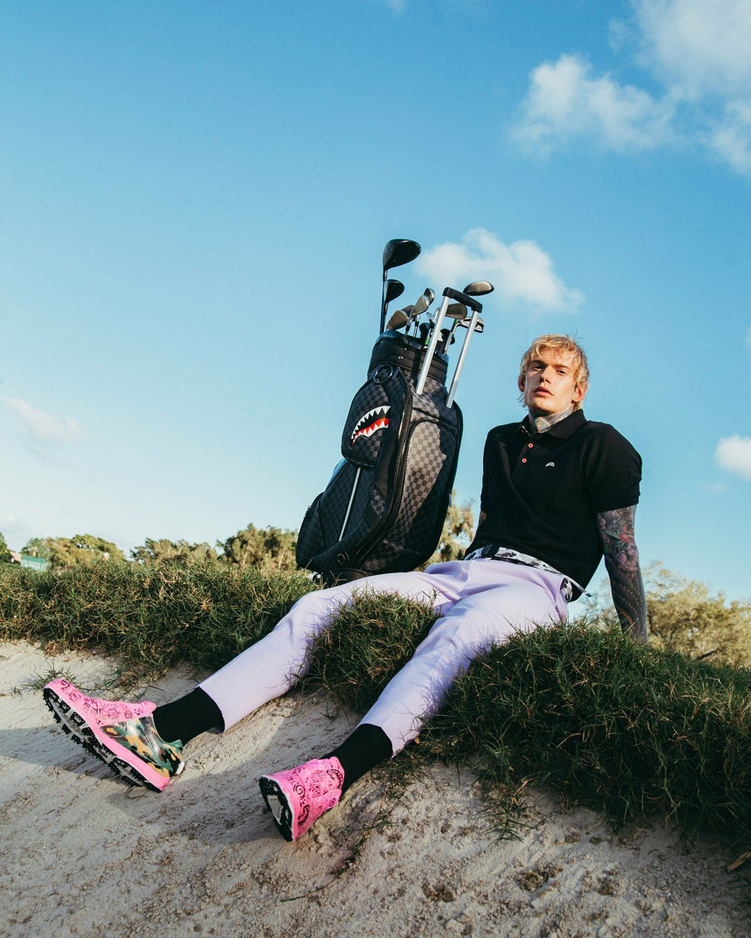 Sprayground - HENNY AIIR TO THE THRONE PRO GOLF BAG