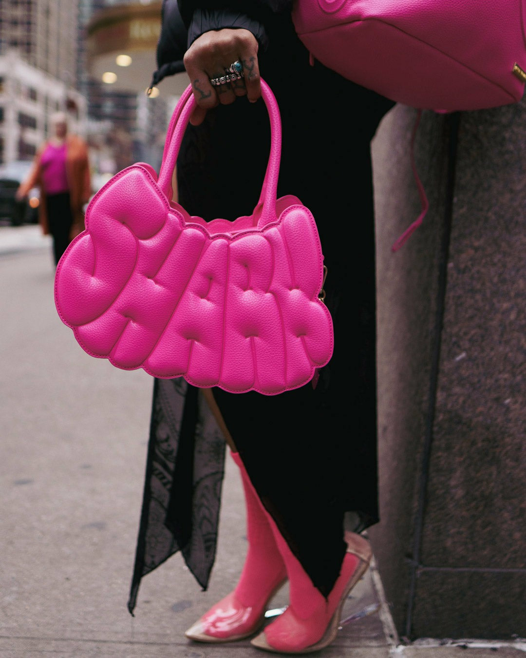 Sprayground - PINK POP SHARK BUBBLE HANDBAG