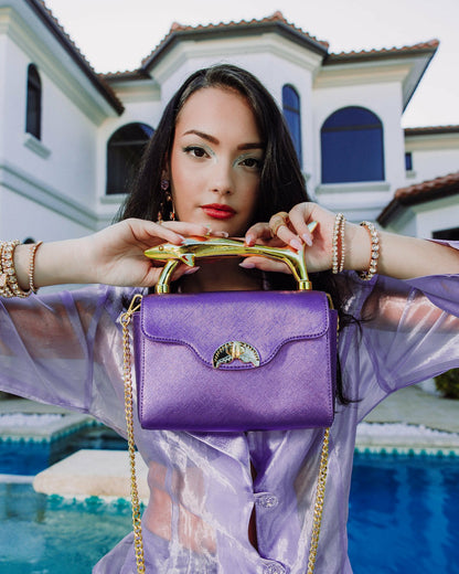 Sprayground - SHARKS OF THE GOLD OCEAN CLUTCH
