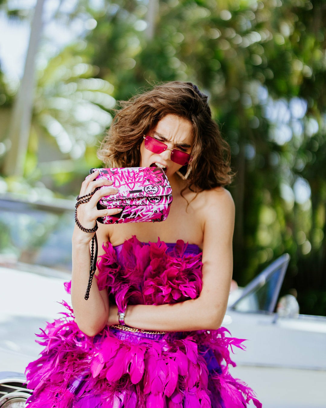 Sprayground - AFTERGLOW SKYGLOW SHARK HANDBAG