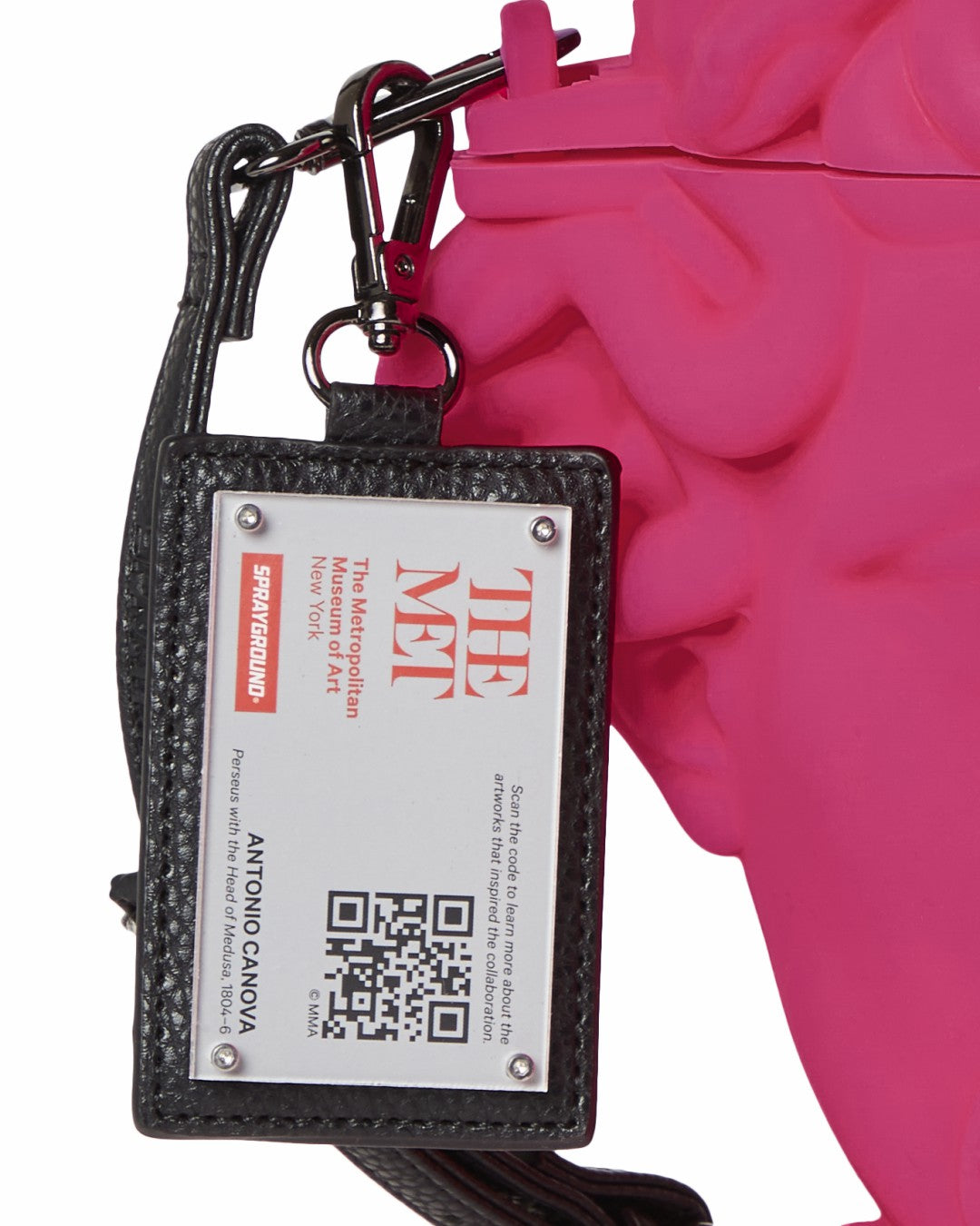 Sprayground - THE MET CANOVA MEDUSA HANDBAG (PINK)