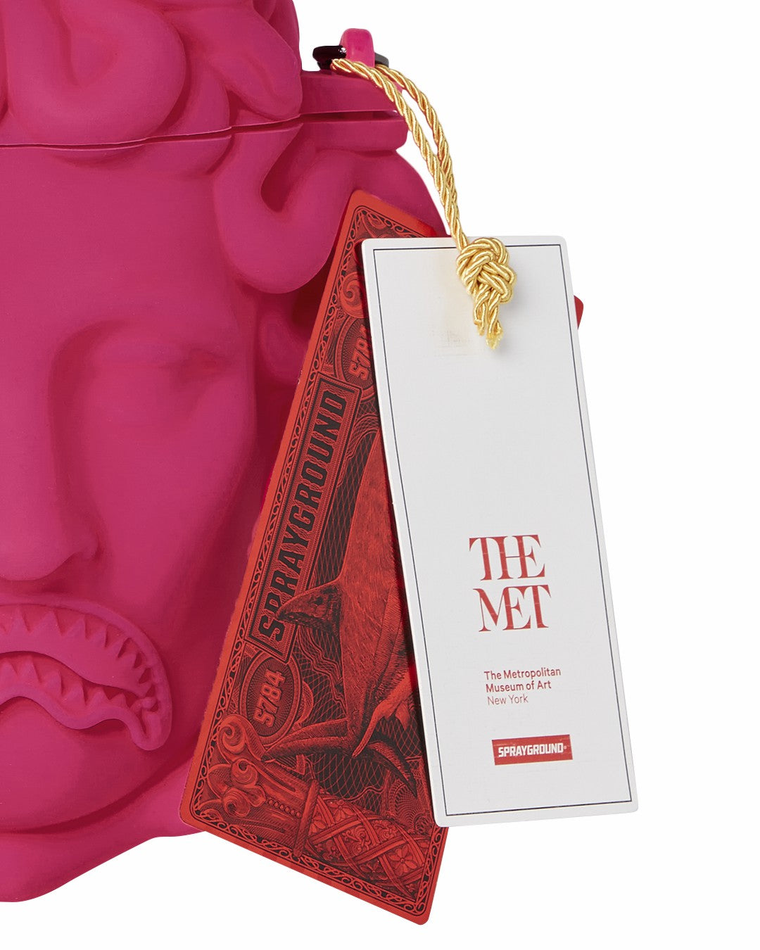 Sprayground - THE MET CANOVA MEDUSA HANDBAG (PINK)