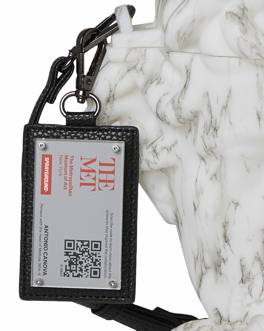 Sprayground - THE MET CANOVA MEDUSA HANDBAG (MARBLE)