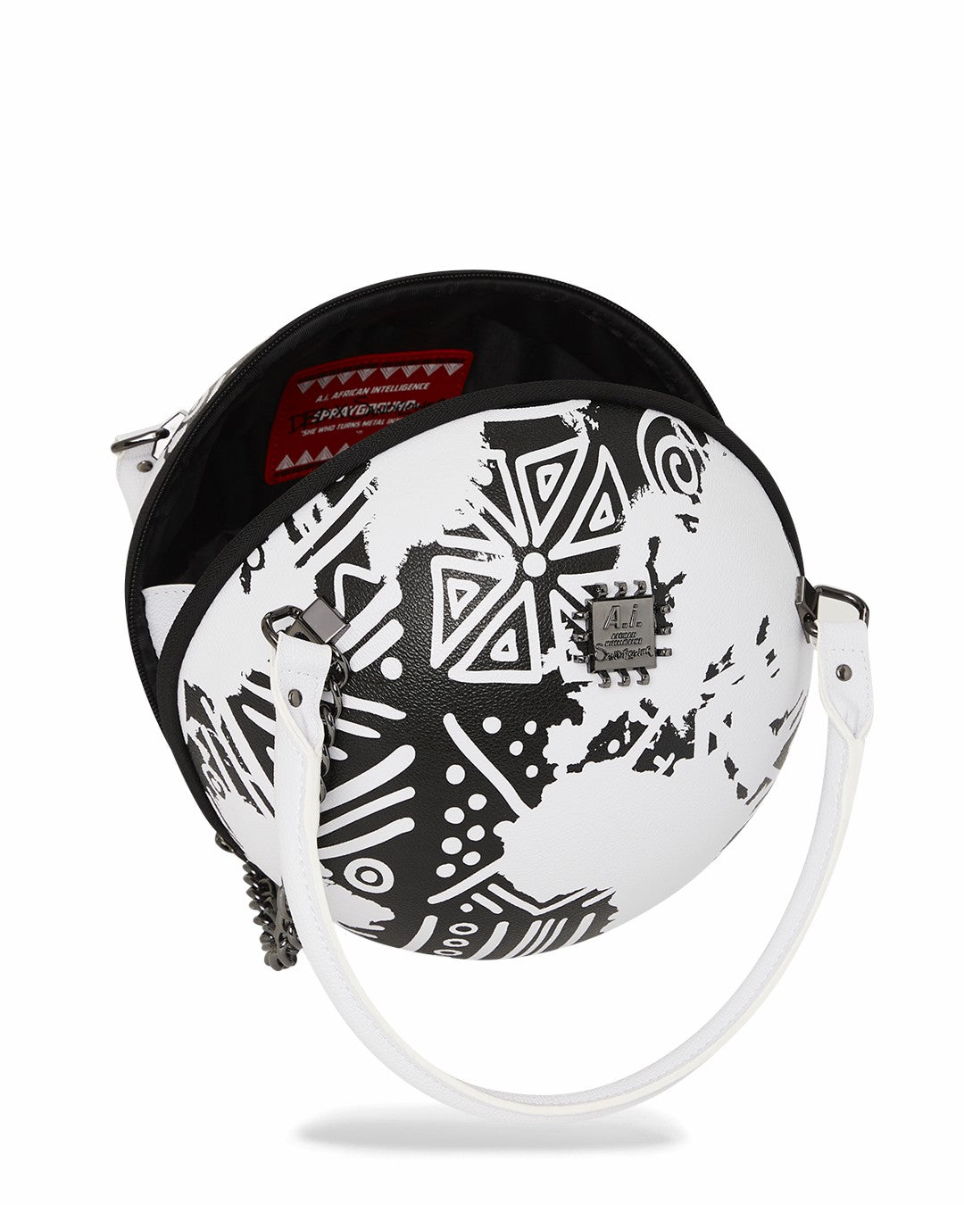 Sprayground - A.I.8 AFRICAN INTELLIGENCE - ORIGIN STORY GLOBE BAG