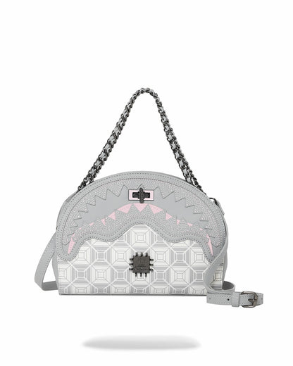 Sprayground - A.I.8 AFRICAN INTELLIGENCE BOOKED & BUSY SHARK HANDBAG