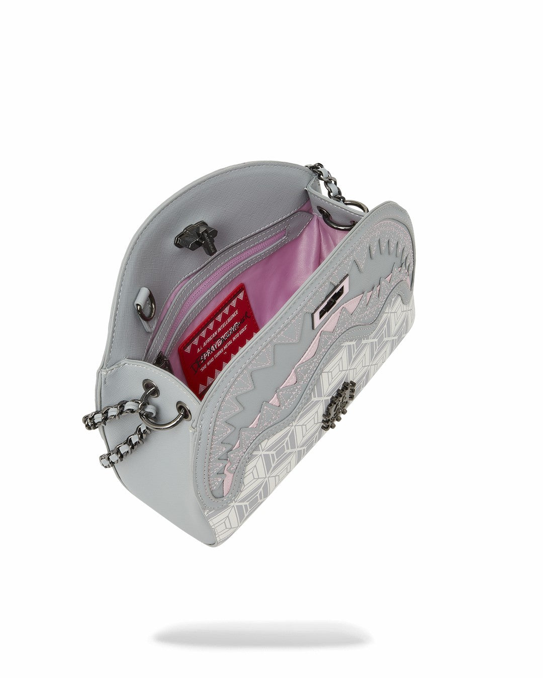 Sprayground - A.I.8 AFRICAN INTELLIGENCE BOOKED & BUSY SHARK HANDBAG