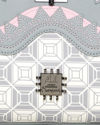Sprayground - A.I.8 AFRICAN INTELLIGENCE BOOKED & BUSY SHARK HANDBAG