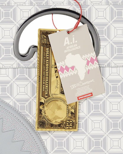 Sprayground - A.I.8 AFRICAN INTELLIGENCE BOOKED & BUSY CITY SAVVY HANDBAG