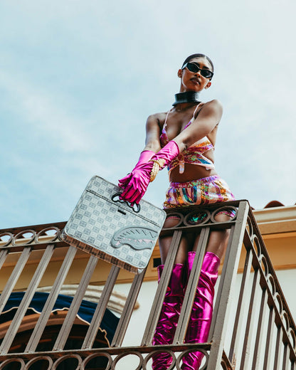 Sprayground - A.I.8 AFRICAN INTELLIGENCE BOOKED & BUSY CITY SAVVY HANDBAG