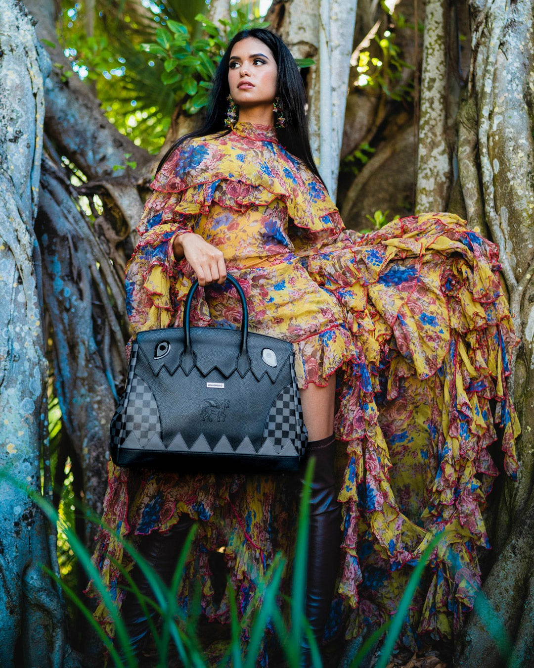 Sprayground - RACEWAY SHADOW PHANTOM PALACE HANDBAG