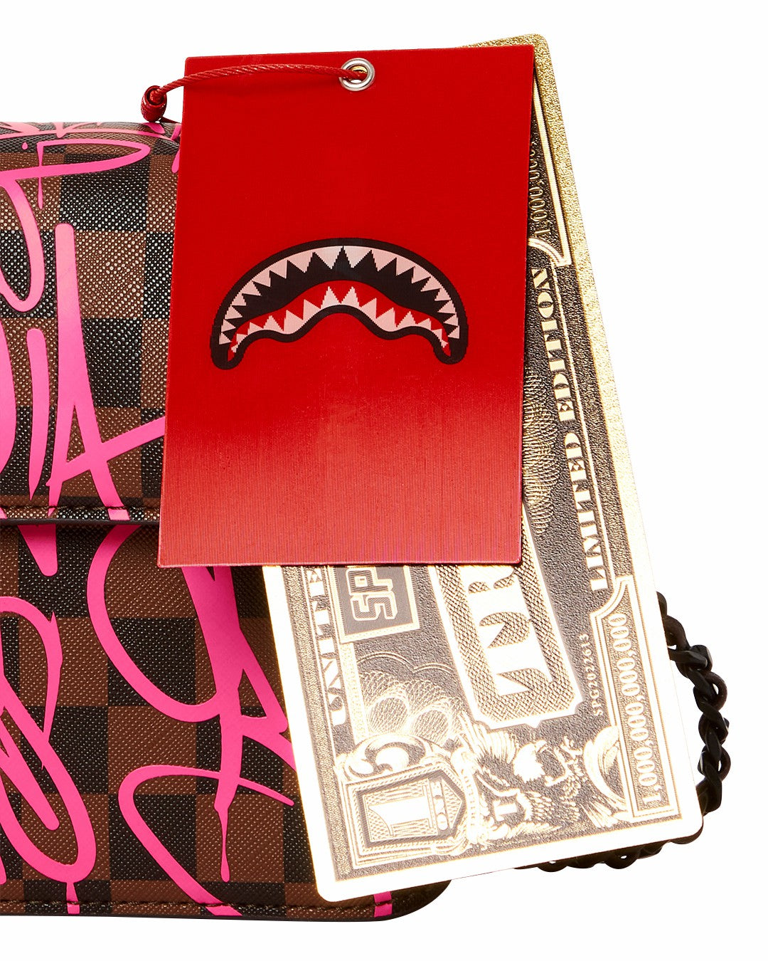Sprayground - JETGRAPHIX SHARKCHAIN HANDBAG