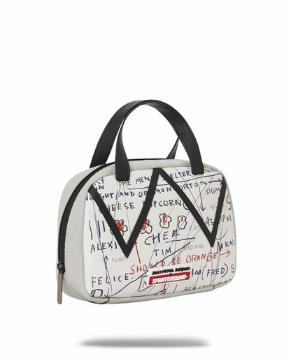 Sprayground - OFFICIAL BASQUIAT UNTITLED (CHEESE POPCORN) 1983 HANDBAG