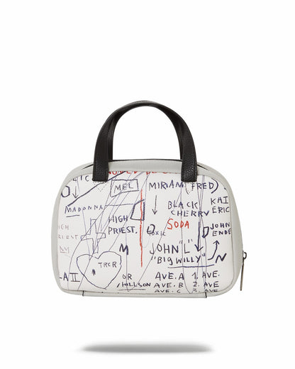 Sprayground - OFFICIAL BASQUIAT UNTITLED (CHEESE POPCORN) 1983 HANDBAG