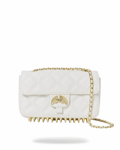 Sprayground - RIVIERA LE BLANC GOLD CHAIN SHARK HANDBAG