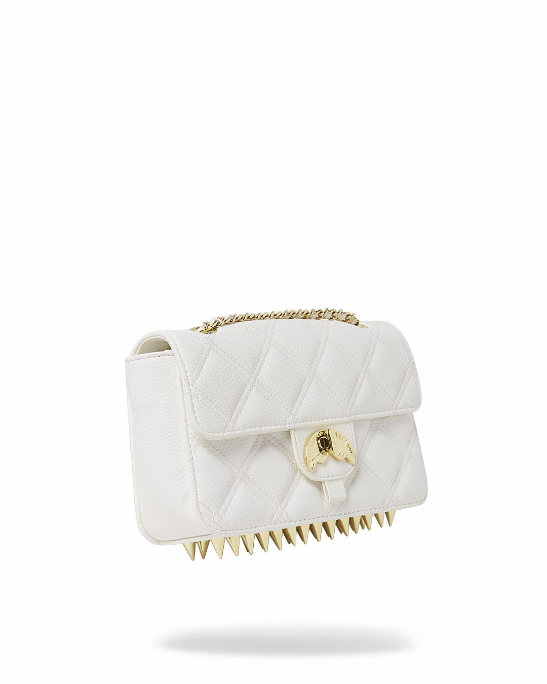 Sprayground - RIVIERA LE BLANC GOLD CHAIN SHARK HANDBAG