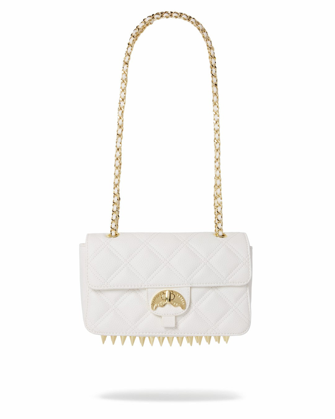 Sprayground - RIVIERA LE BLANC GOLD CHAIN SHARK HANDBAG