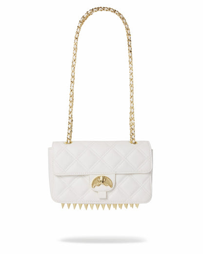 Sprayground - RIVIERA LE BLANC GOLD CHAIN SHARK HANDBAG