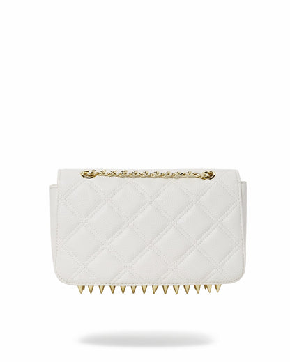 Sprayground - RIVIERA LE BLANC GOLD CHAIN SHARK HANDBAG